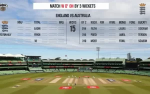 cricket score