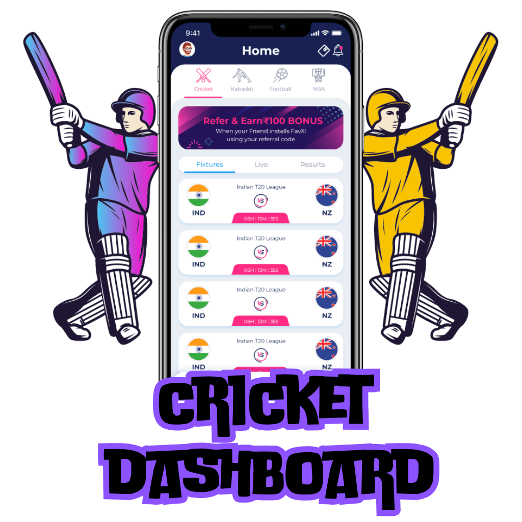 how to play cricket dashboard